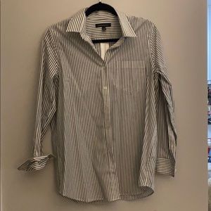 Banana Republic Striped Button Down